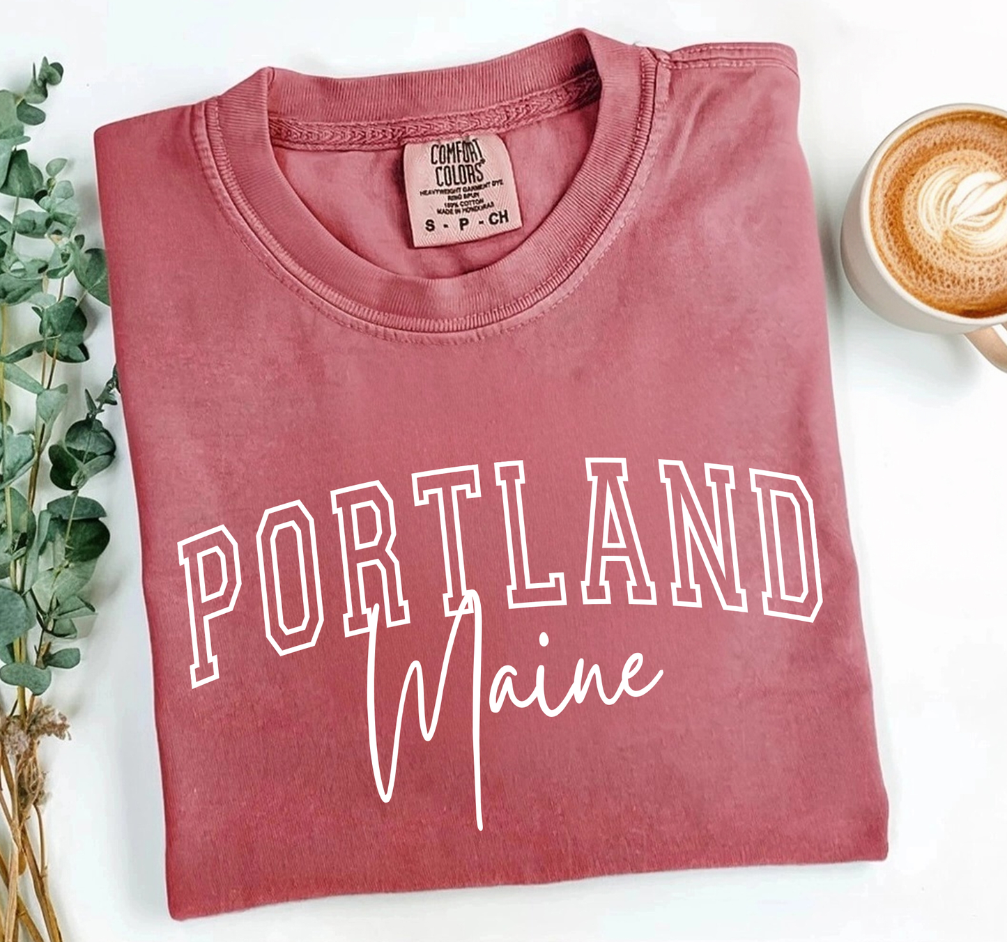 City, State Custom Souvenir Shirt Comfort ColorsĀ®, Dtf Print