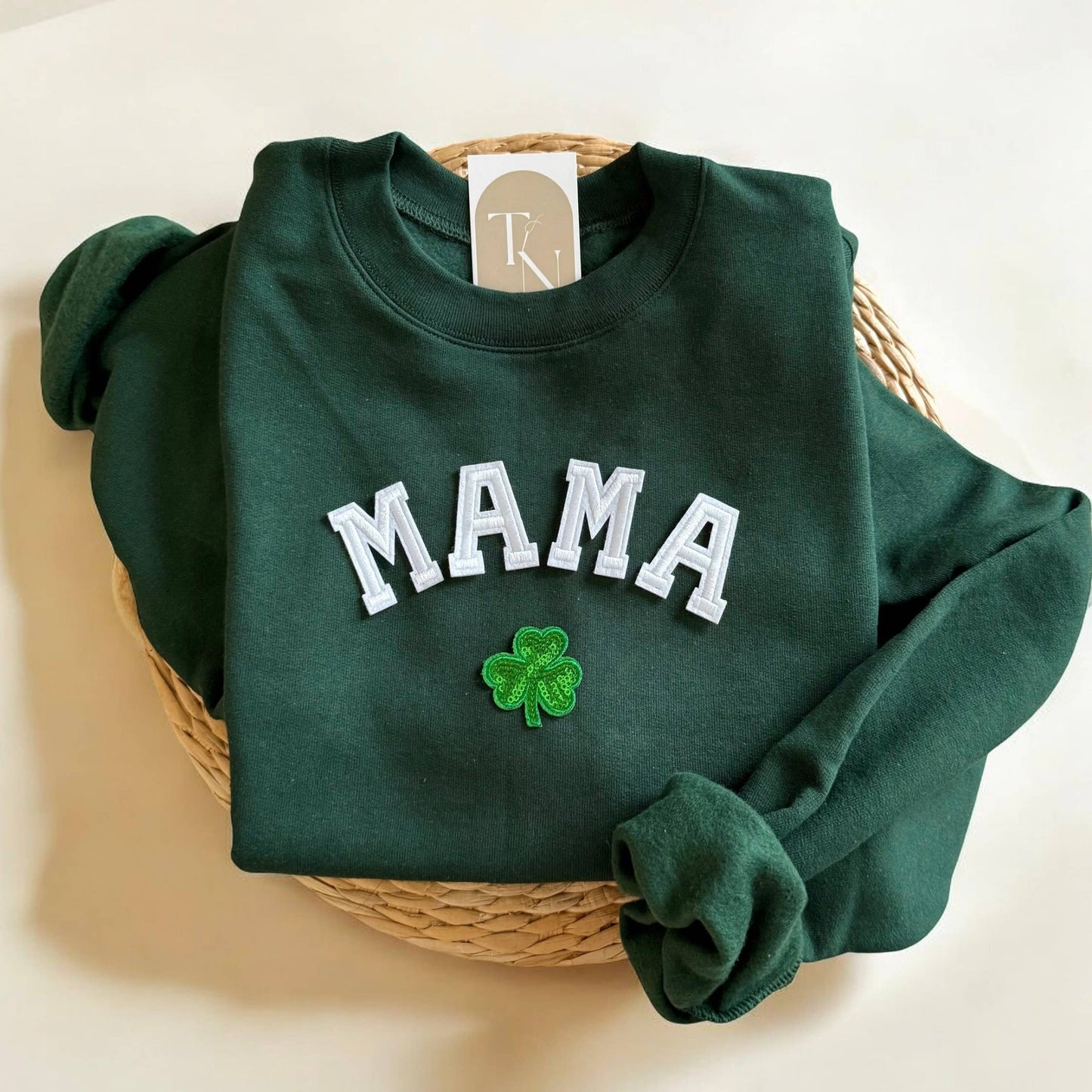 Lucky Mama Sweatshirt, Women’S St Patricks Day Sweatshirt