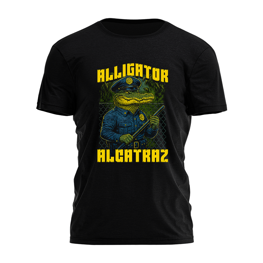 Alligator Alcatraz - Illustration Tee - 3952