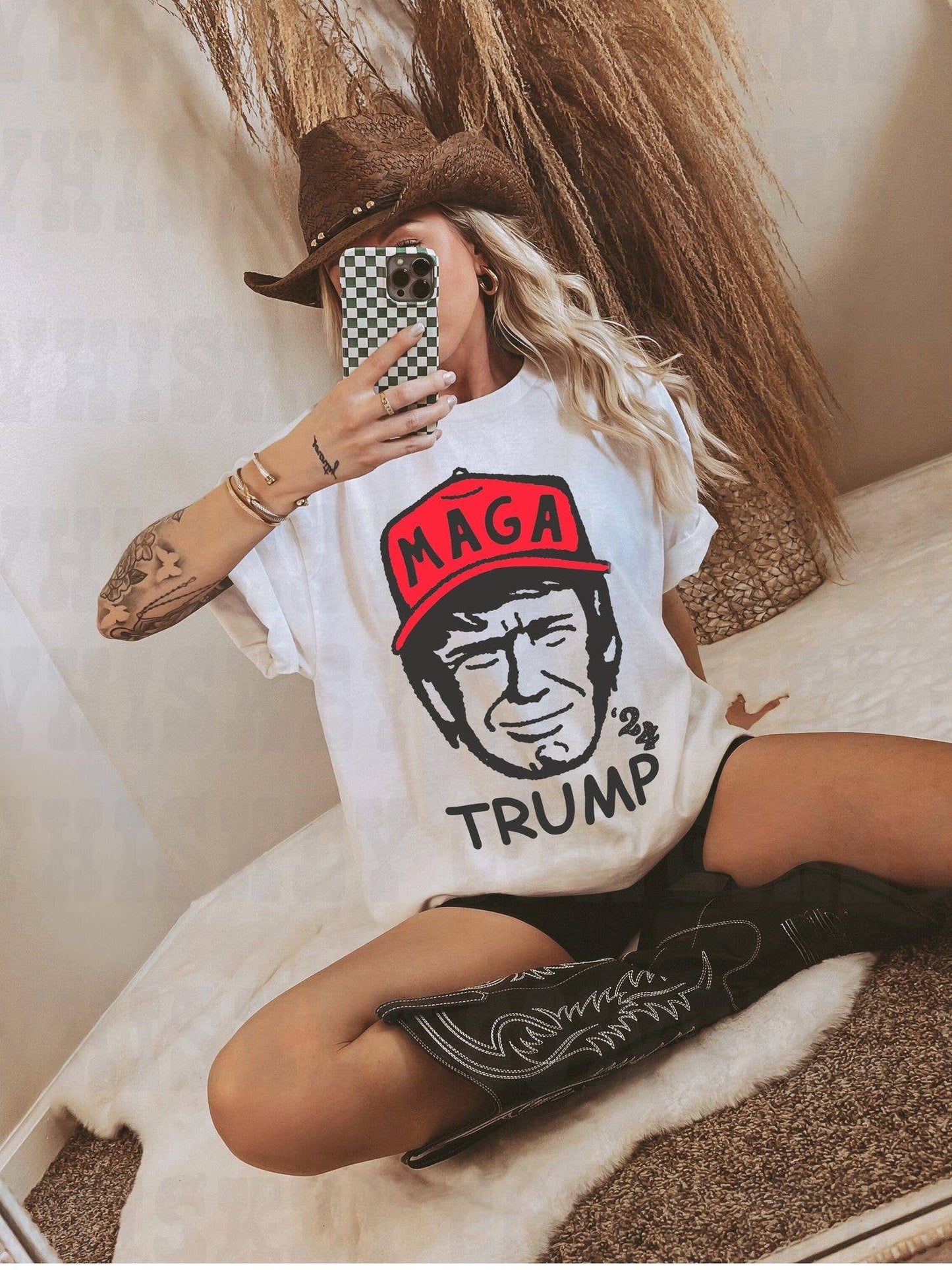 Trump 2024 Comfort Colors T-Shirt - Vote Trump Tee