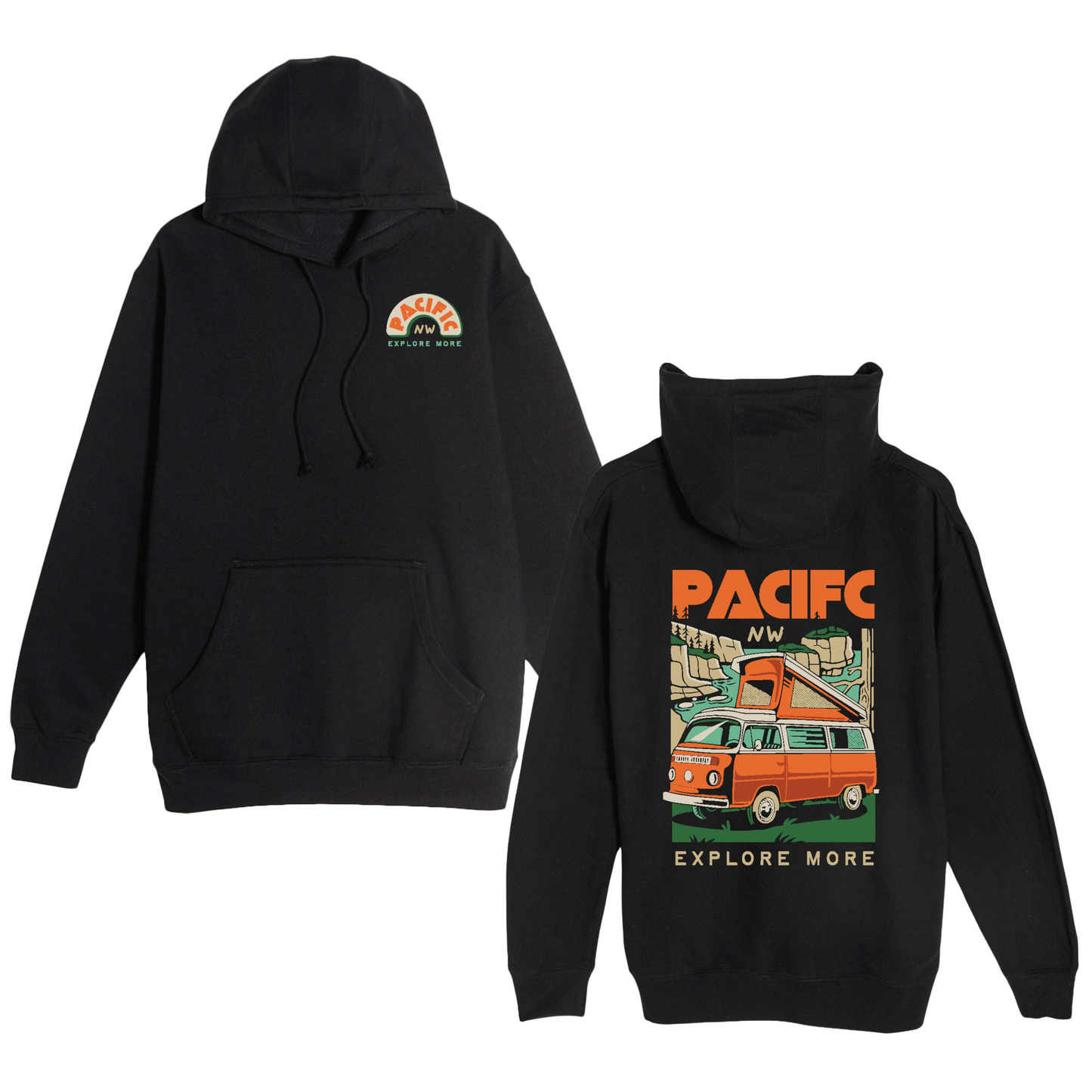 The Flattery Hoodie Black