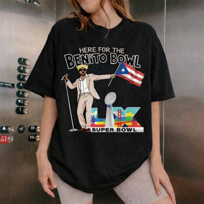 Bad Bunny Football Halftime Show Tee