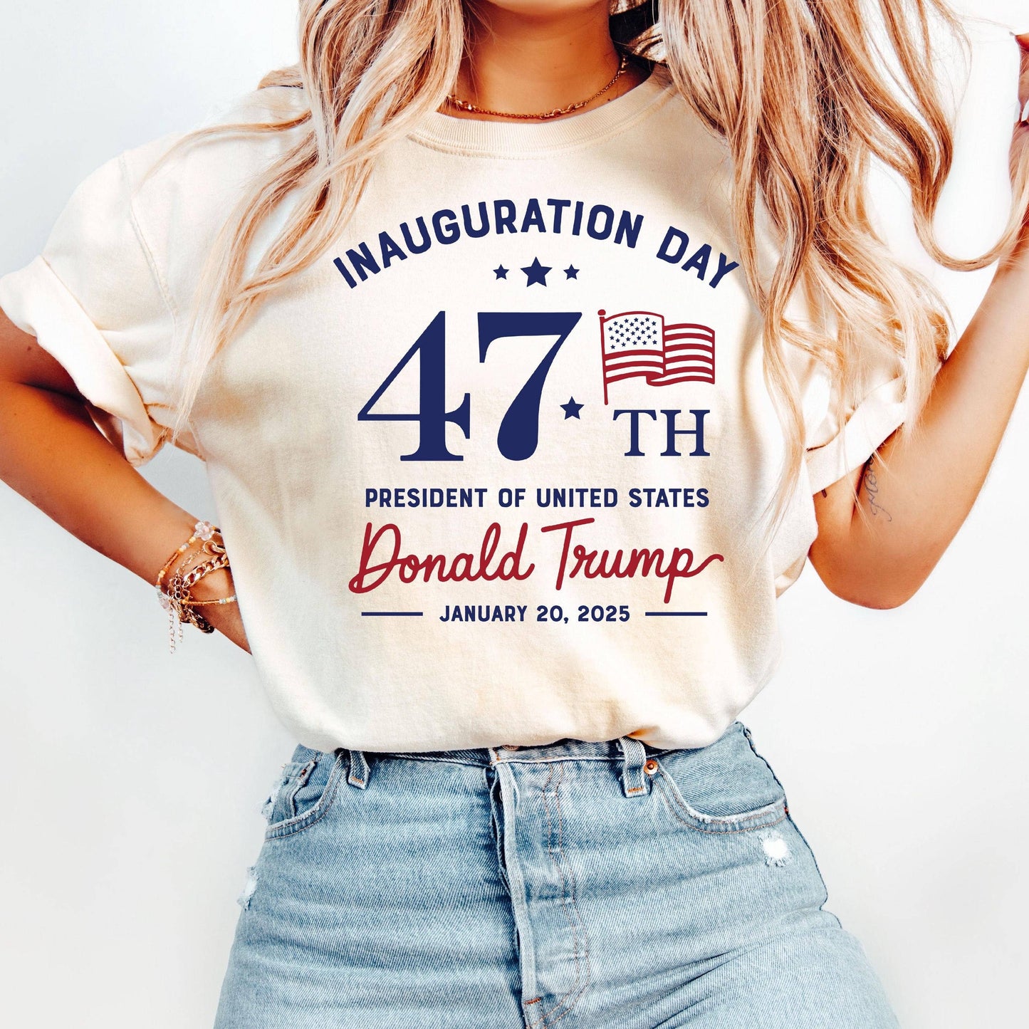 Comfort Colors Trump 47Th President Inauguration Shirt