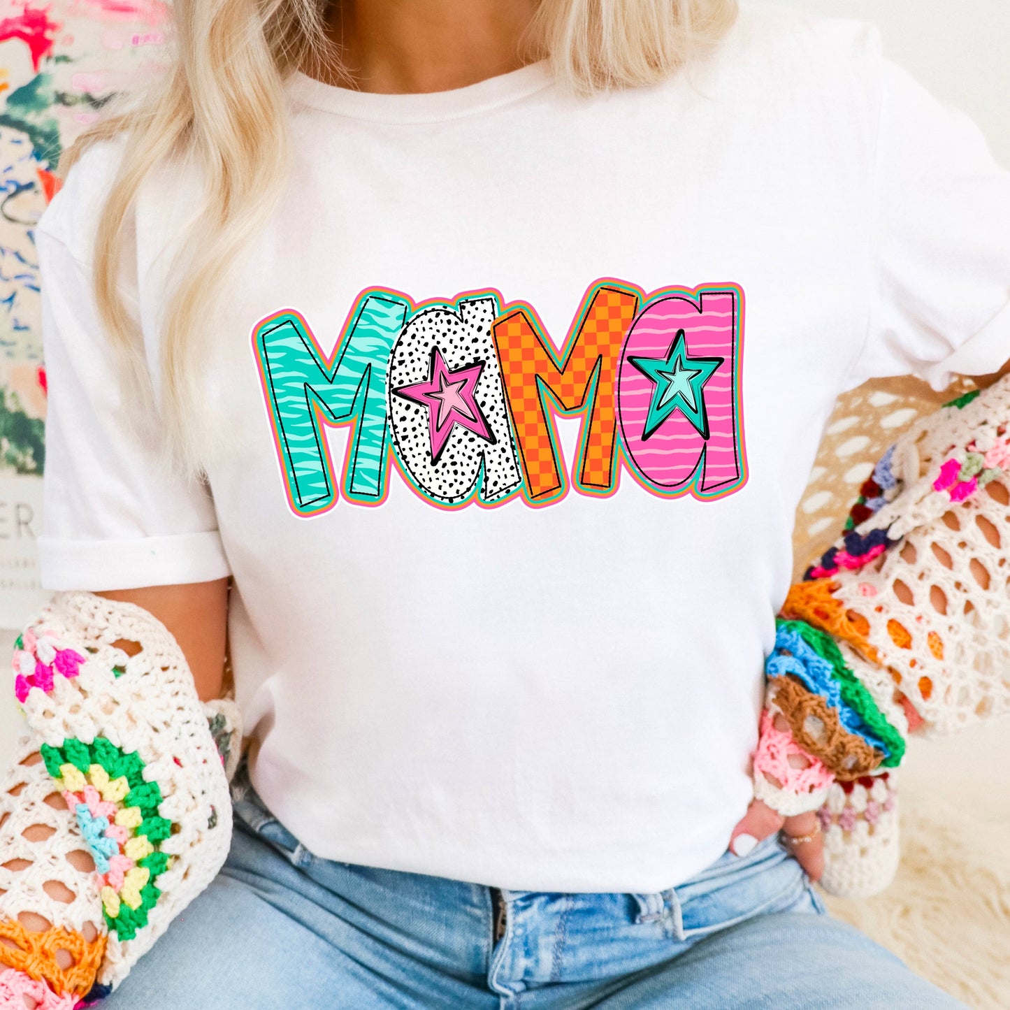 Mama Graphic Tee| Mother’S Day | Gildan