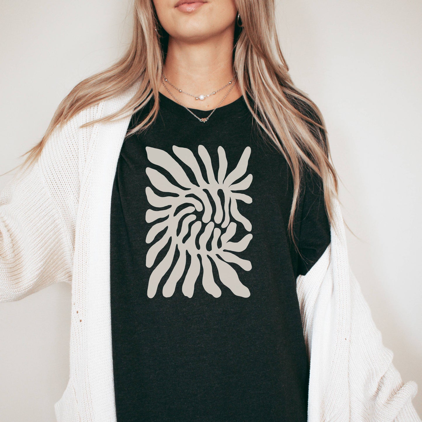 Groovy Palm Leaf Tee | Floral | Sizes XS-2XL