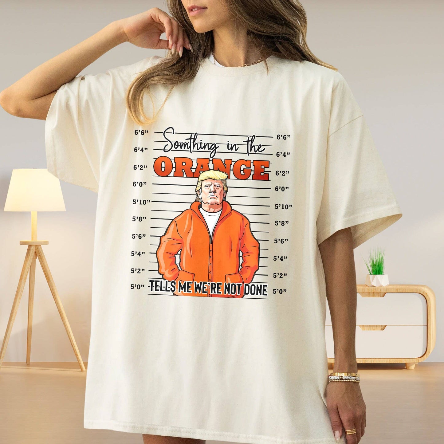 The Orange President T-Shirt, Mugshot America President Tee
