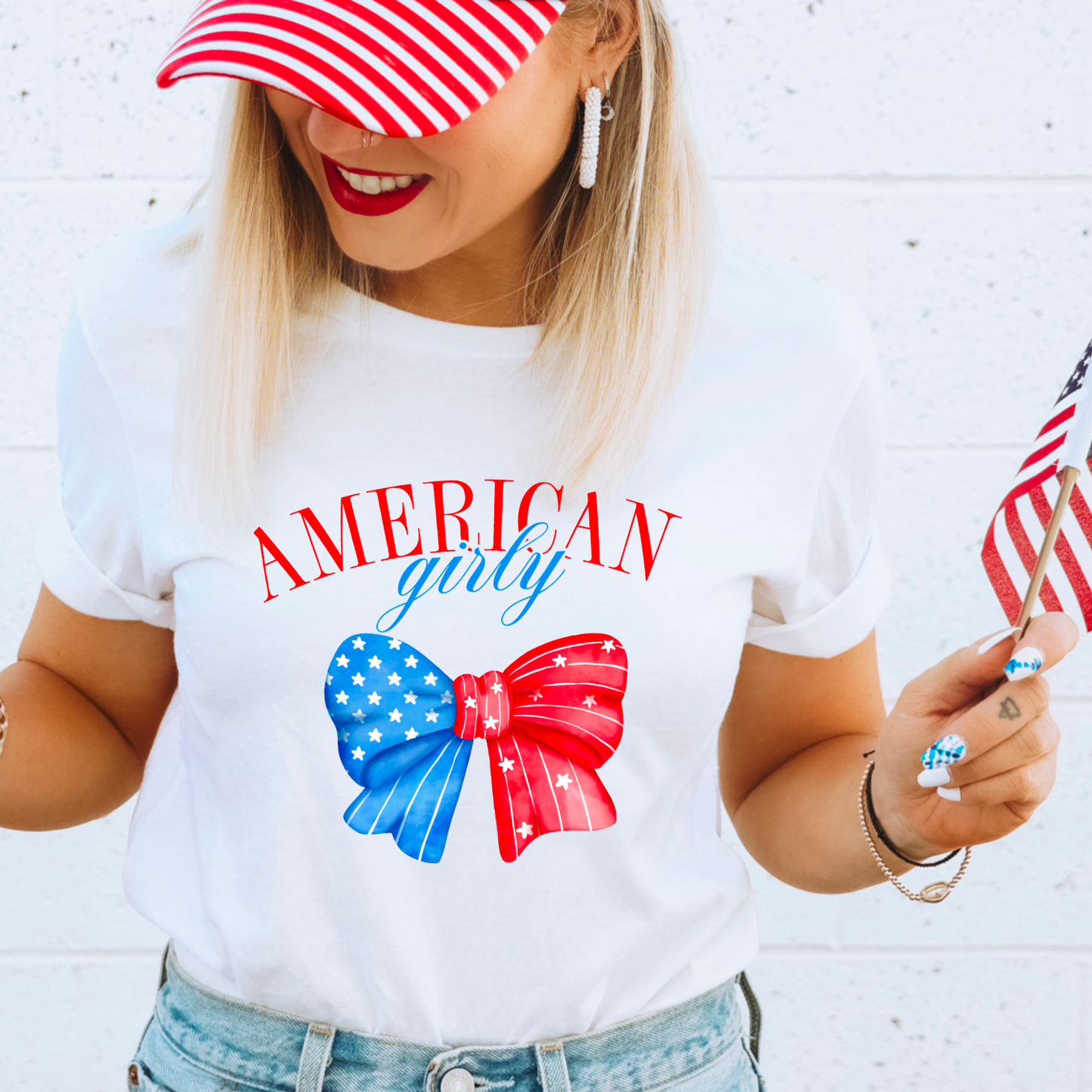 Coquette 4th of July Comfort Color Graphic Tee