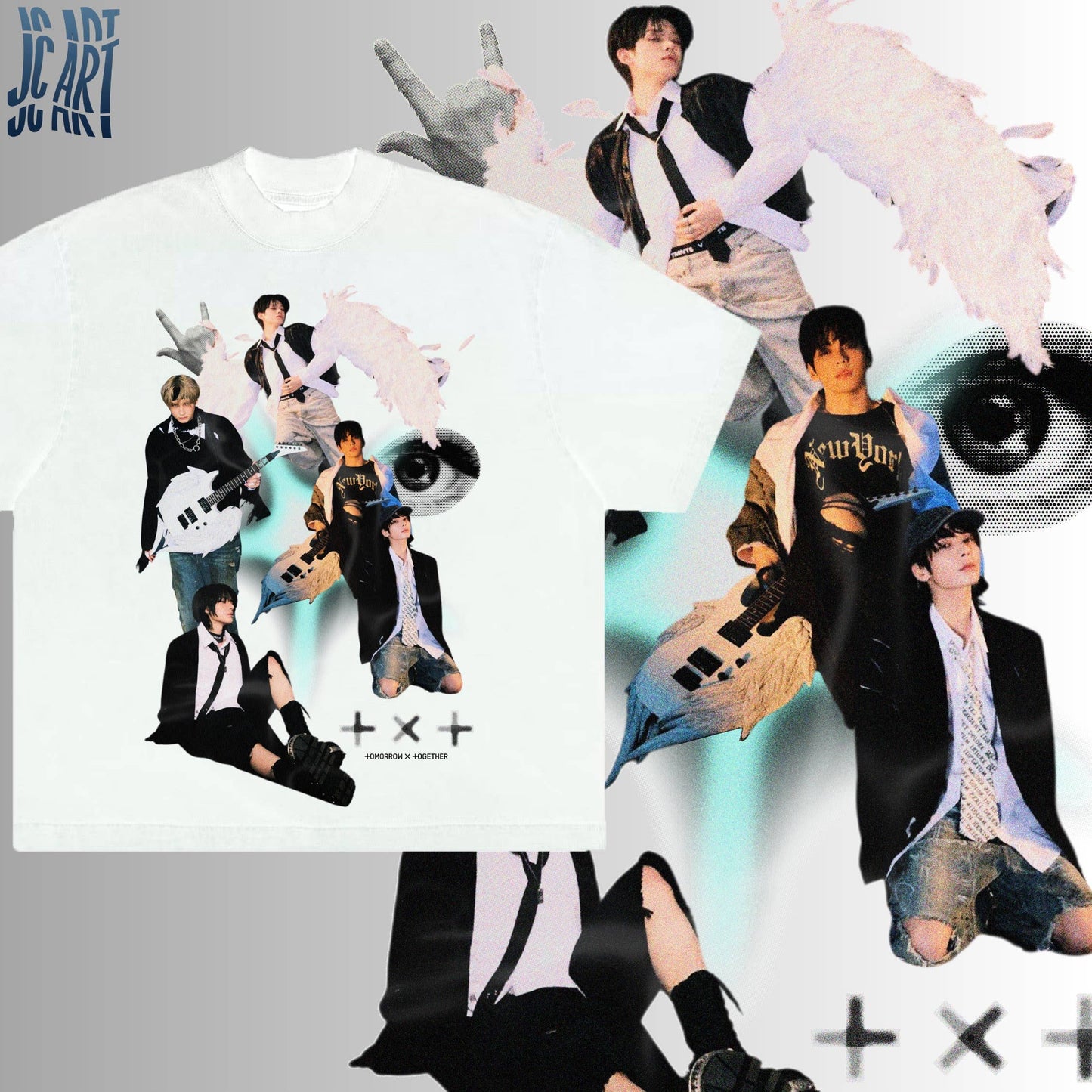 Txt Deja Vu T-Shirt Design High-Res Printing