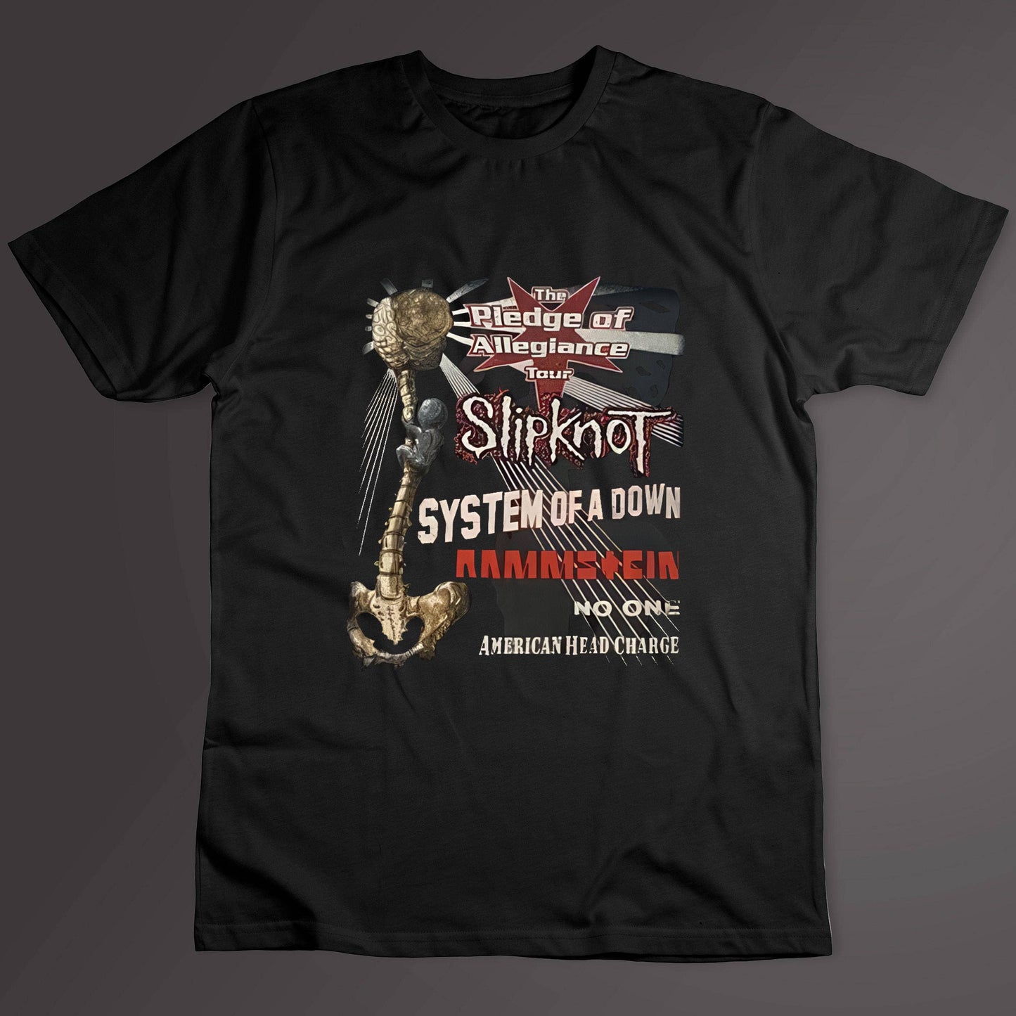 Vintage Pledge of Allegiance Live Concert Unisex T-Shirt