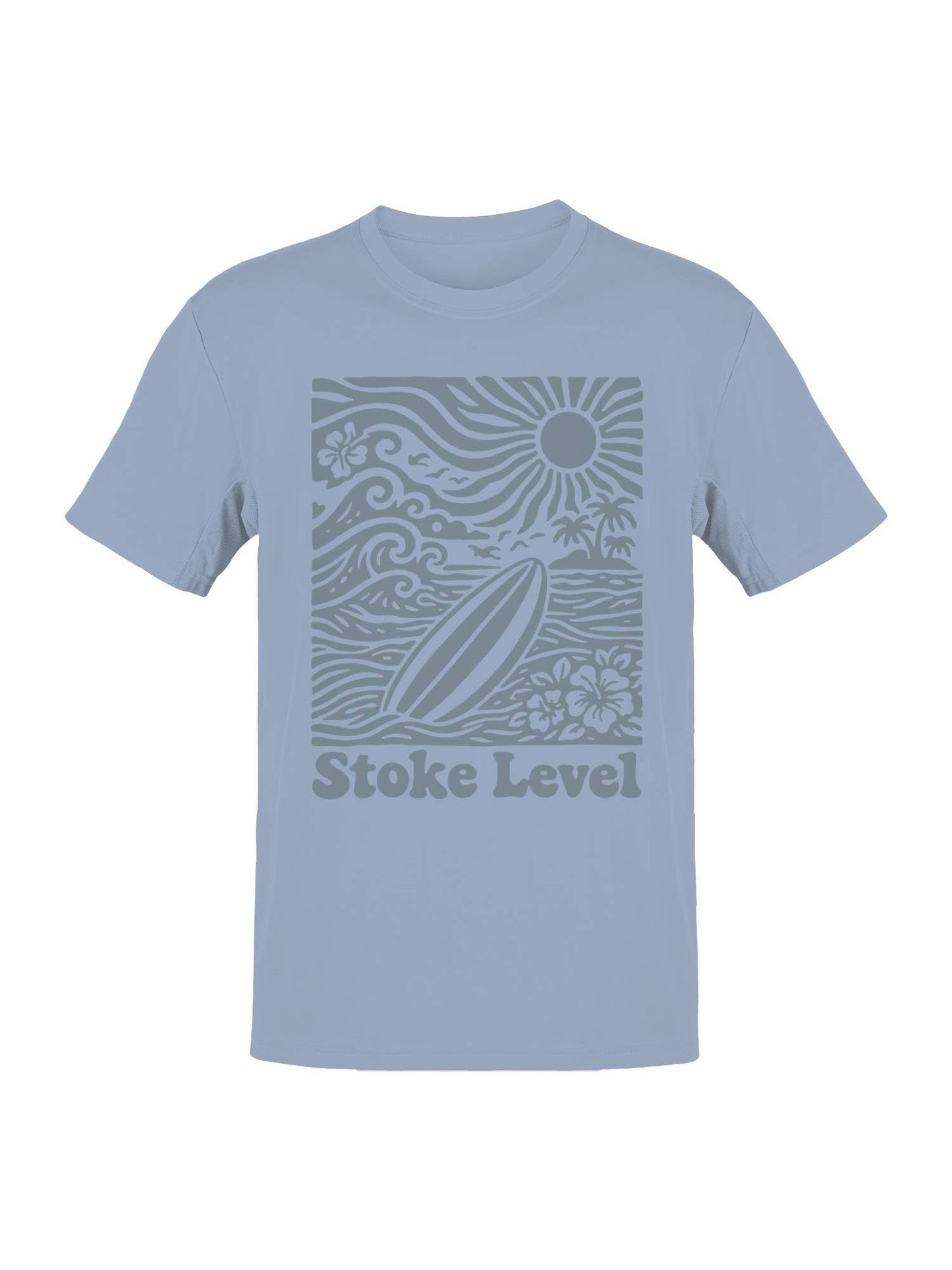 Surf Stoke Level Beach Vibes Men's T-Shirt