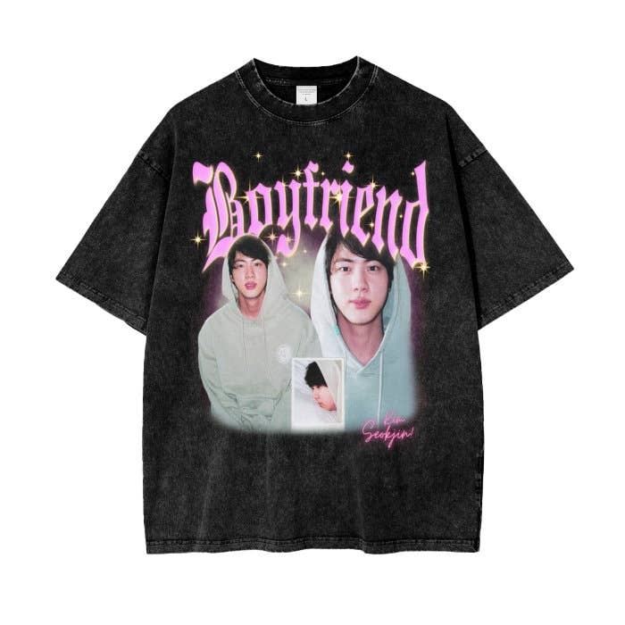 Bts Jin Kpop Tee - Kim Seokjin Shirt For Armys
