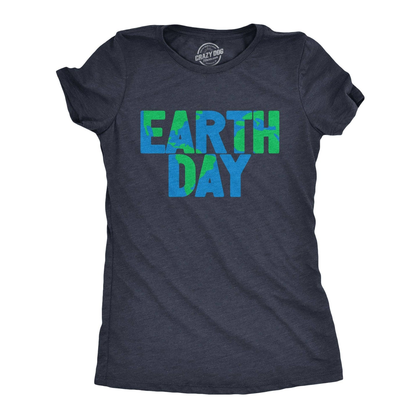 Earth Day Women's Tshirt Earth Graphic Tee Western Plus Size