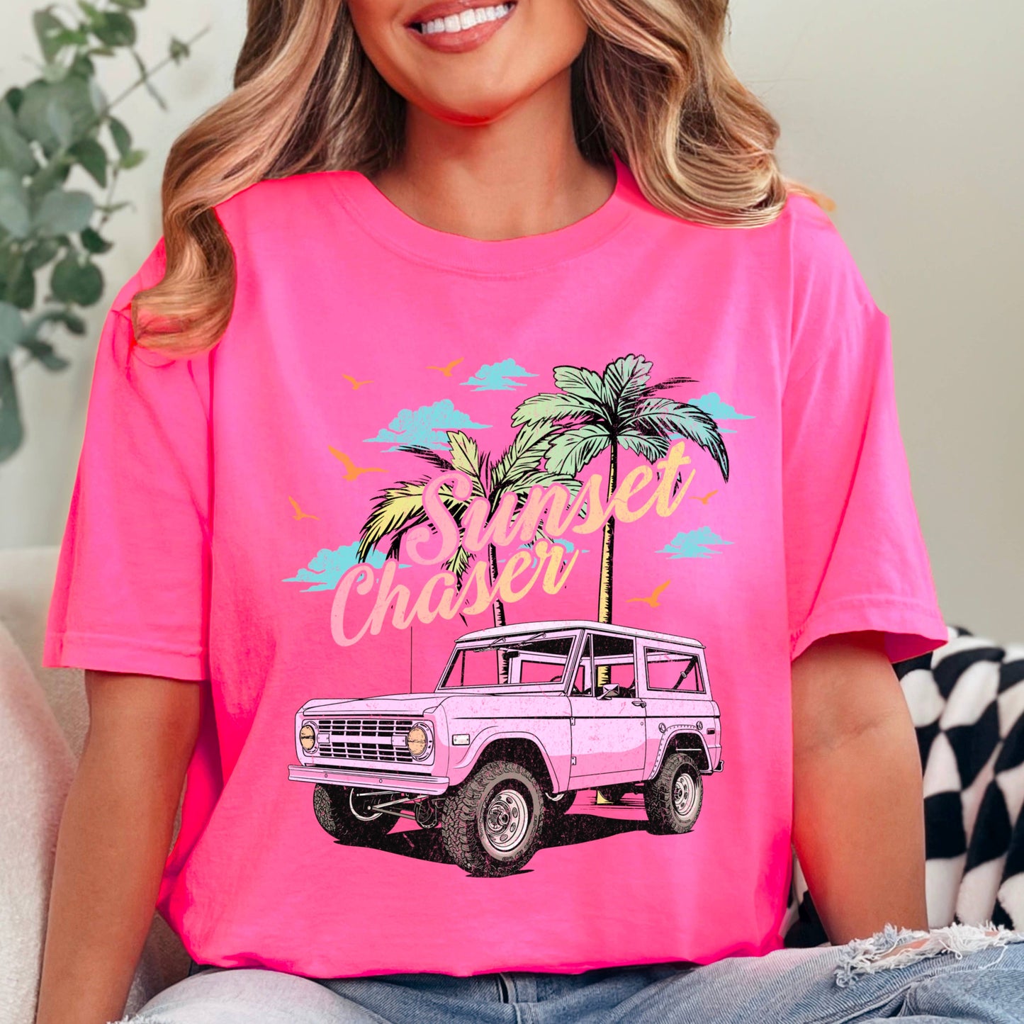 Sunset Chaser Graphic Shirt | Summer 2025 Comfort Colors