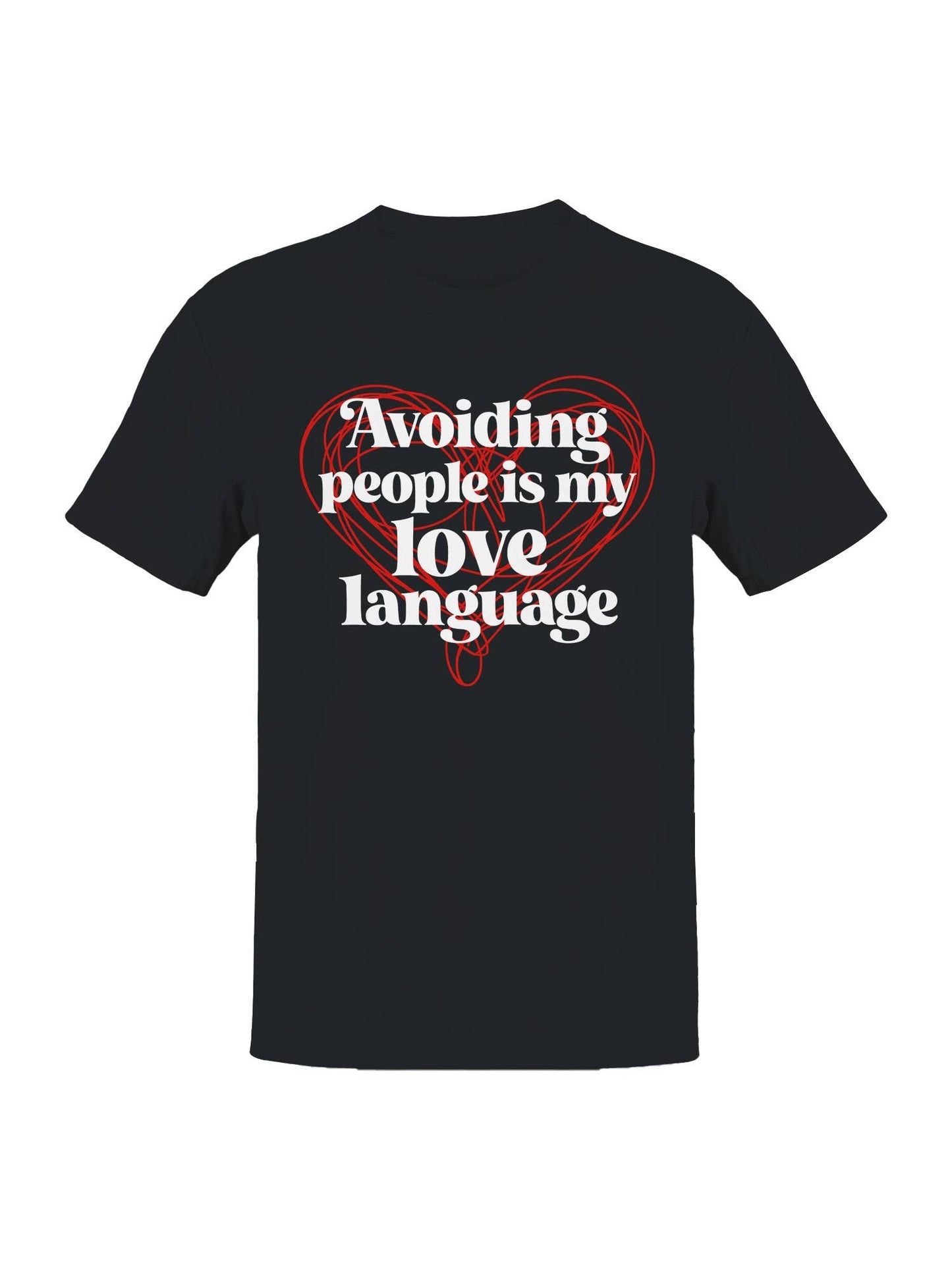 Solitude: My True Love Language Men's T-Shirt