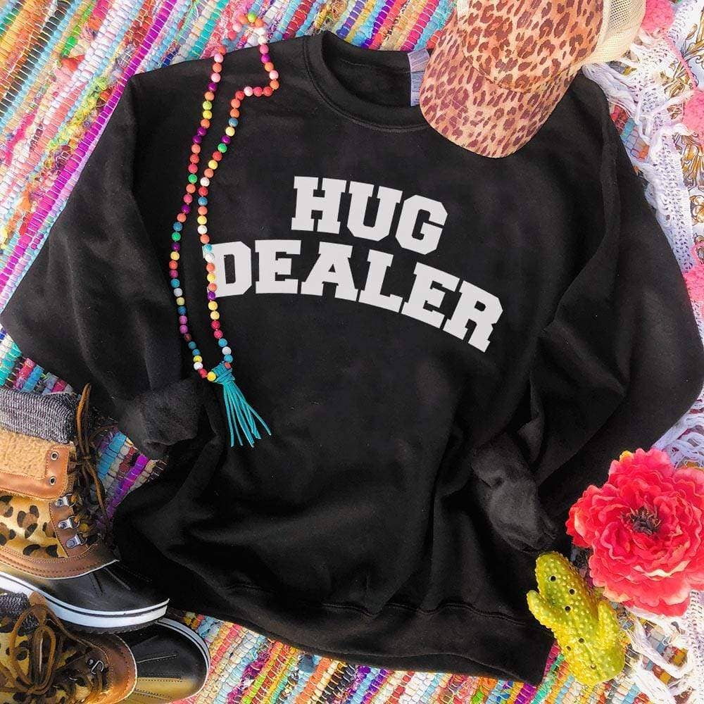 Hug Dealer - Black Sweatshirt