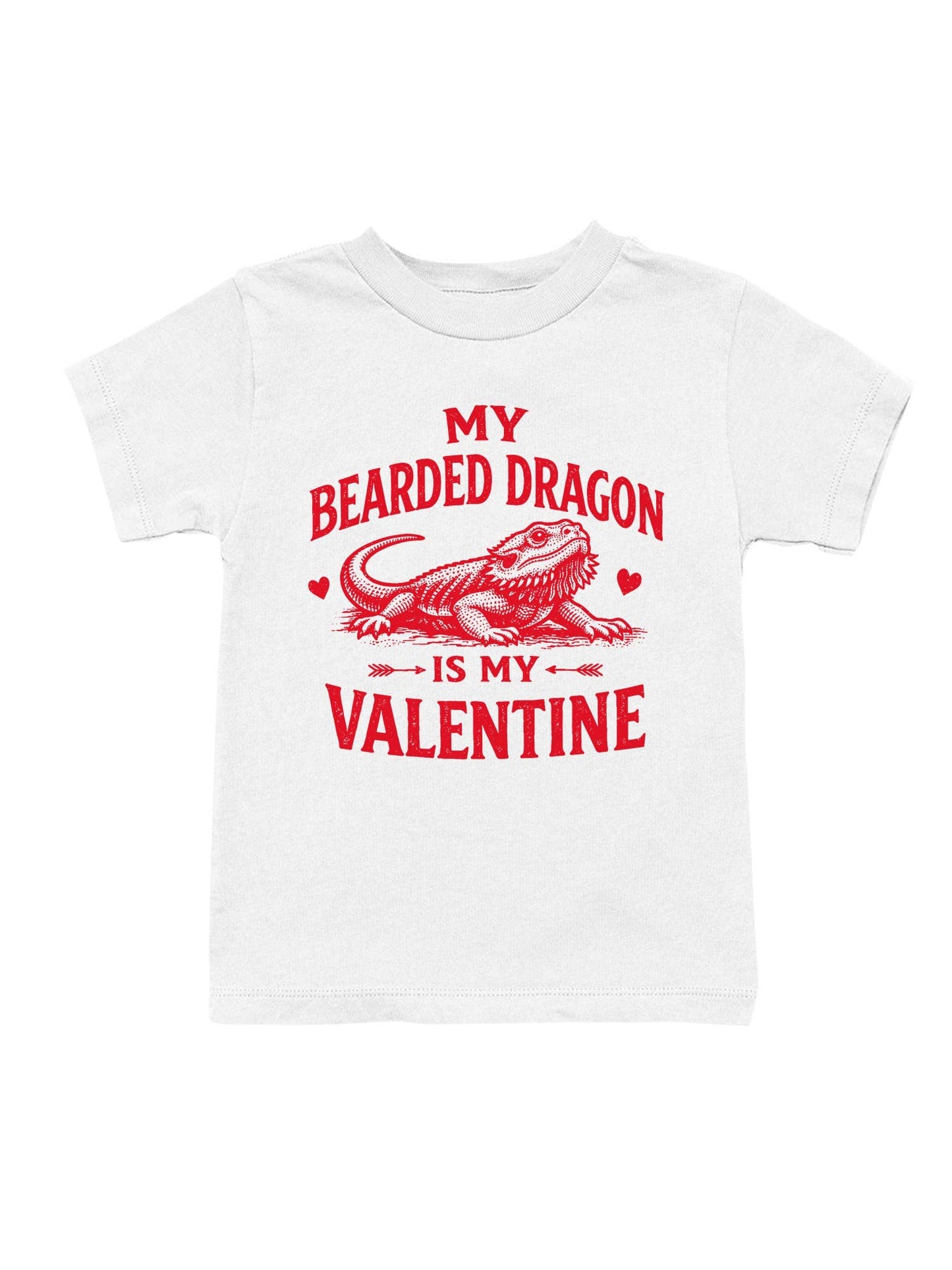 Bearded Dragon Valentine Love Youth's T-Shirt