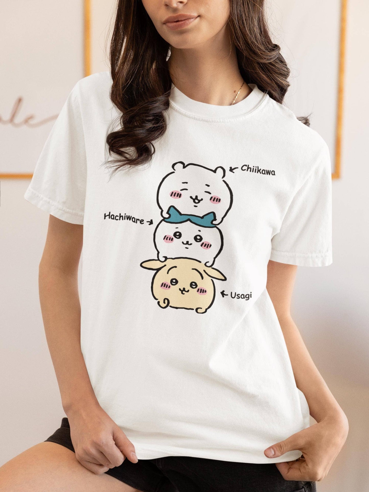 Chiikawa Unisex Anime Graphic Shirt