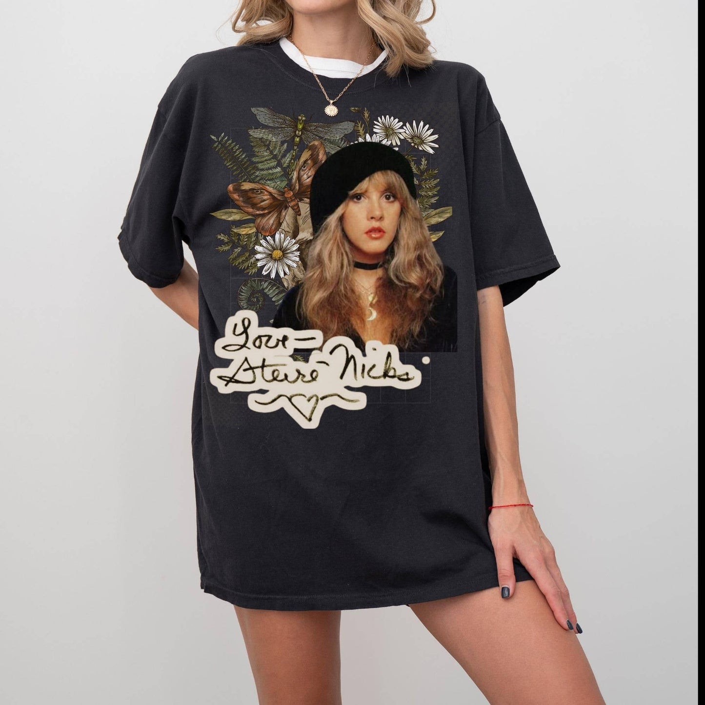 Stevie Nicks Retro World Tour Merch Shirt