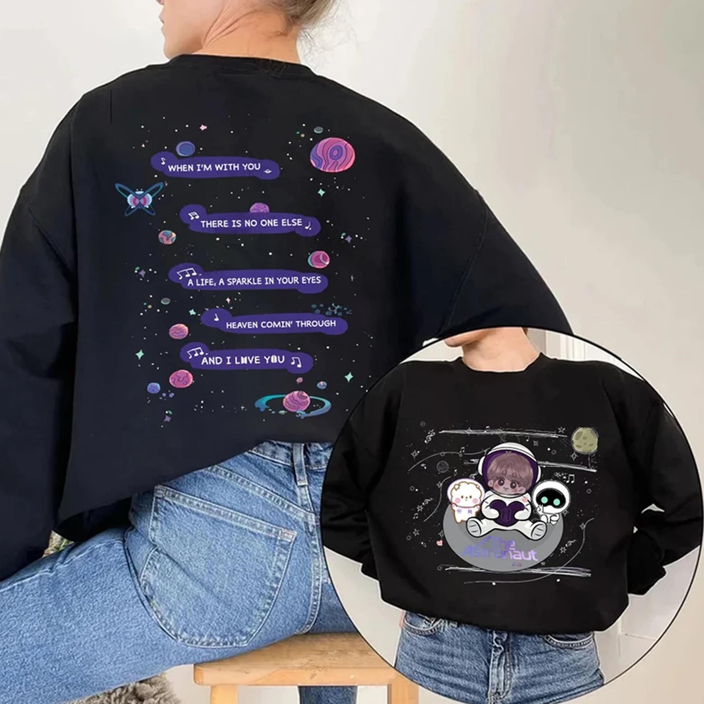 Jin the Astronaut Sweater - Exclusive Kpop Fashion 2024