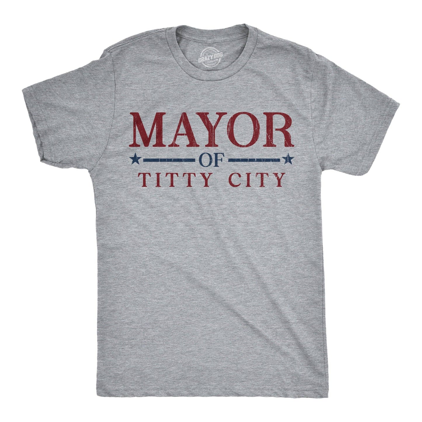 Mayor of Titty City Men's T Shirt