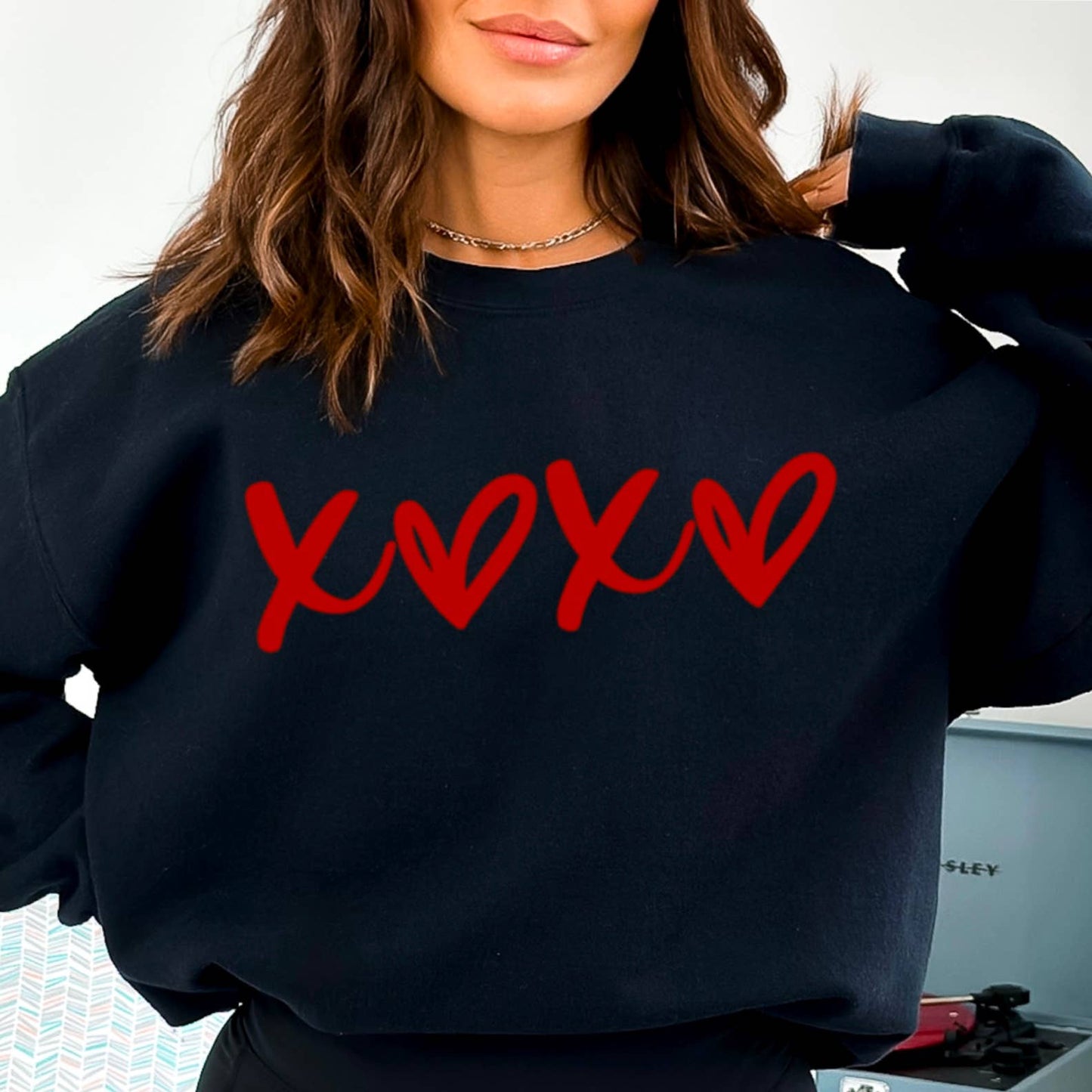Valentine's Day Sweatshirt | Women's Sweatshirt | Xoxo