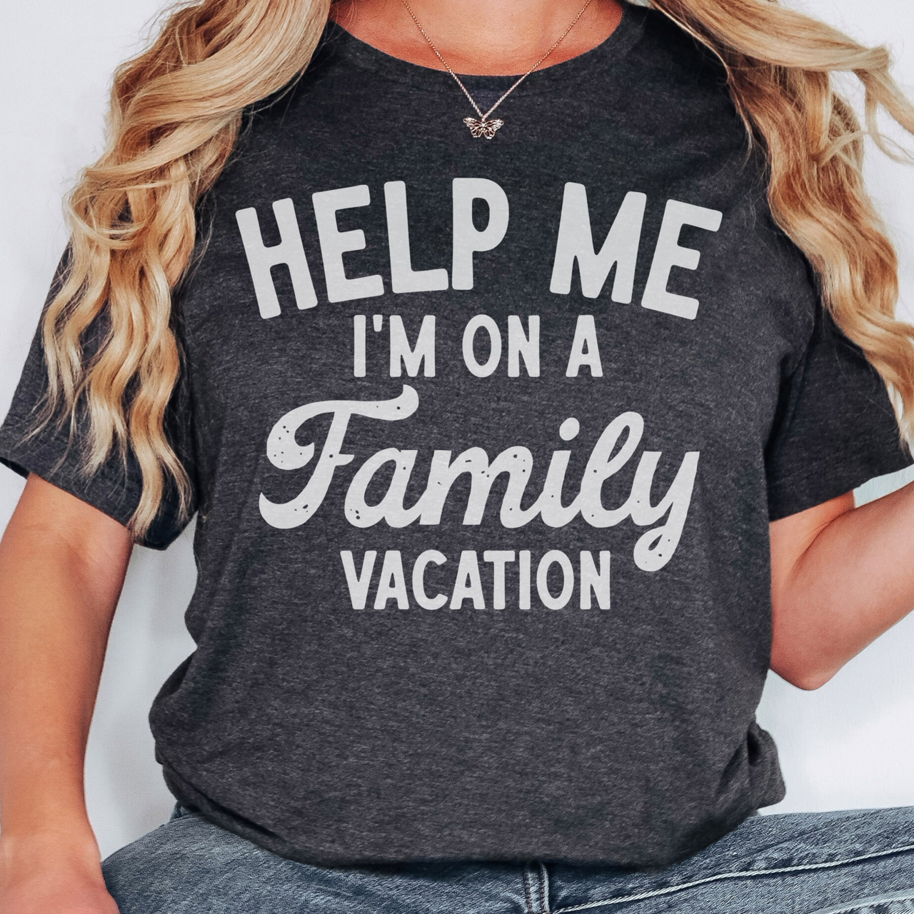 Help Me I'm On A Family Vacation T-Shirt