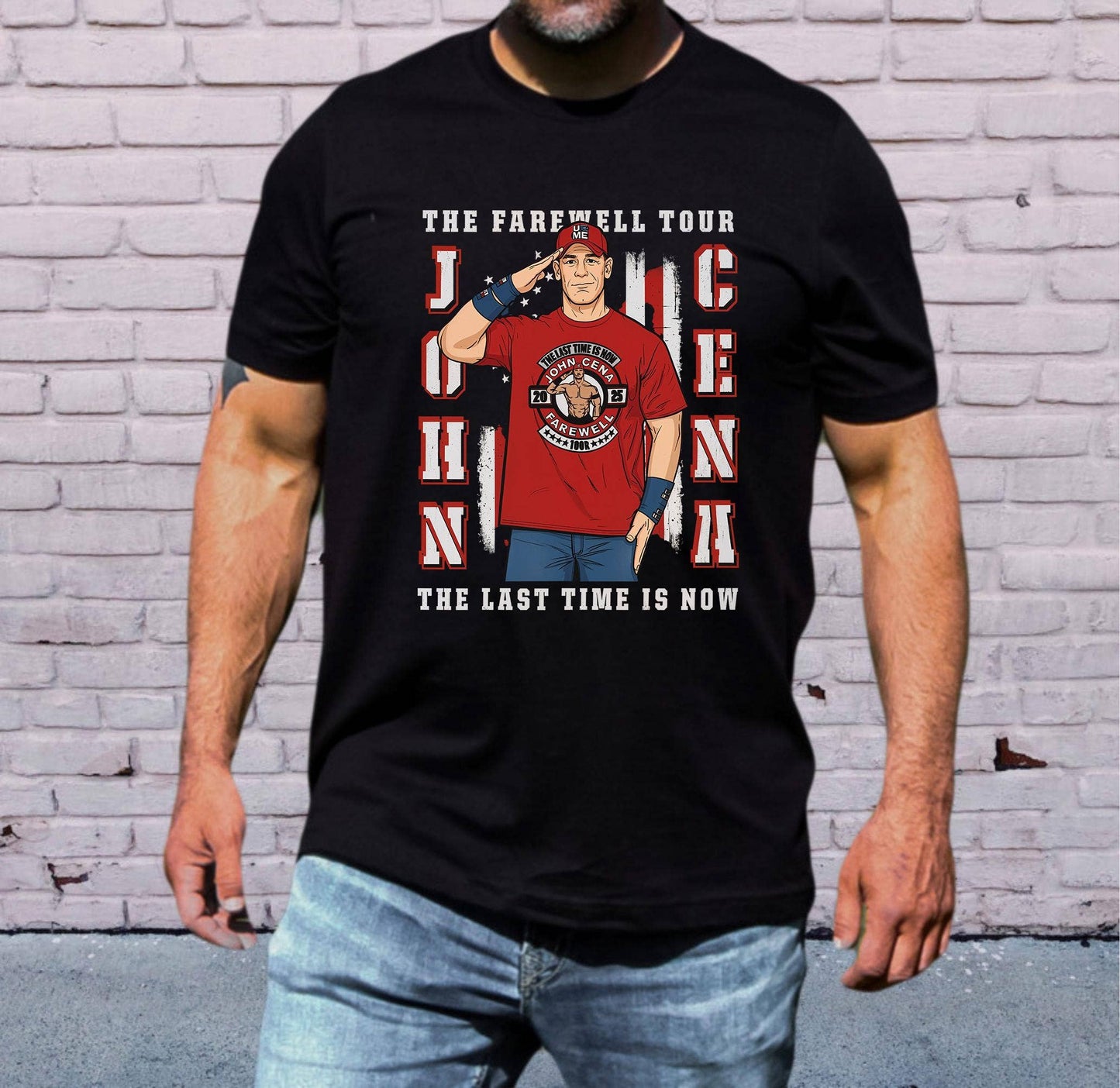 John Cena Farewell Tour Washington Dc Dec 13 2025 T-Shirt