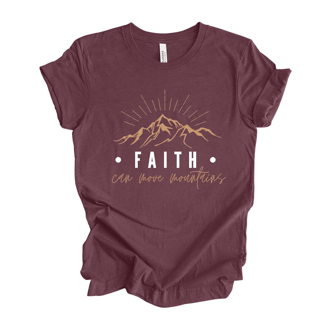 Faith Can Move Mountains Tee