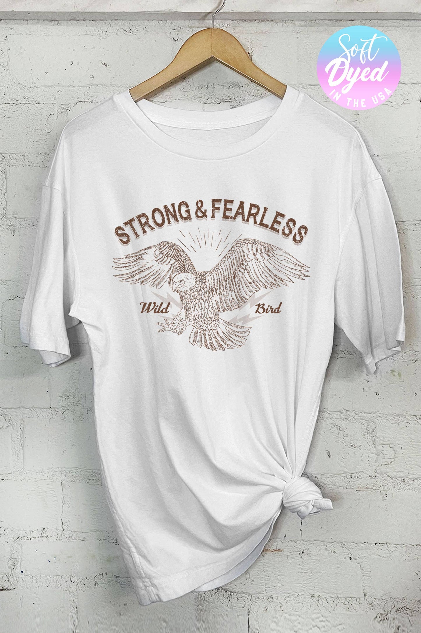 Strong and Fearless-Oversized Tee
