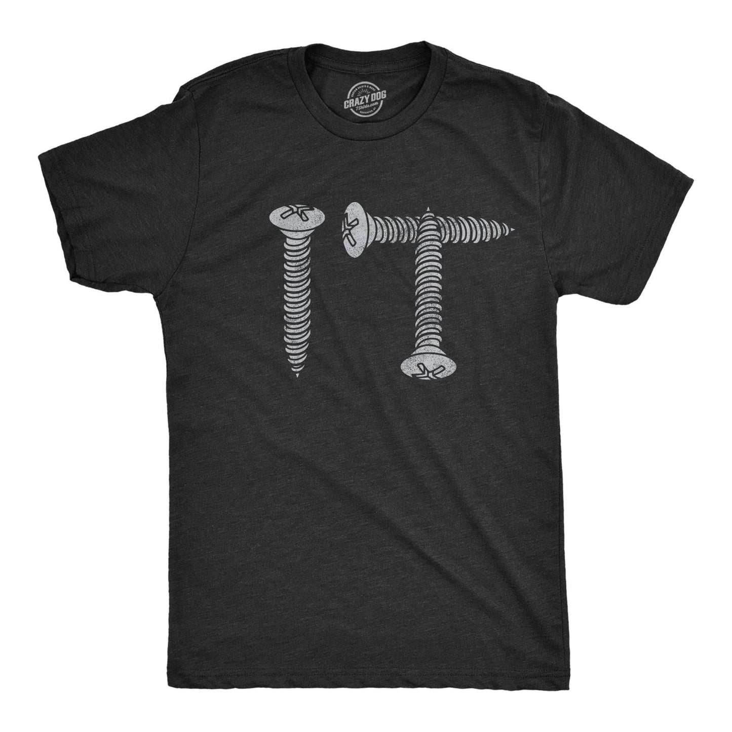 Screw It Men's Tshirt Sarcastic Graphic Tee Western T
