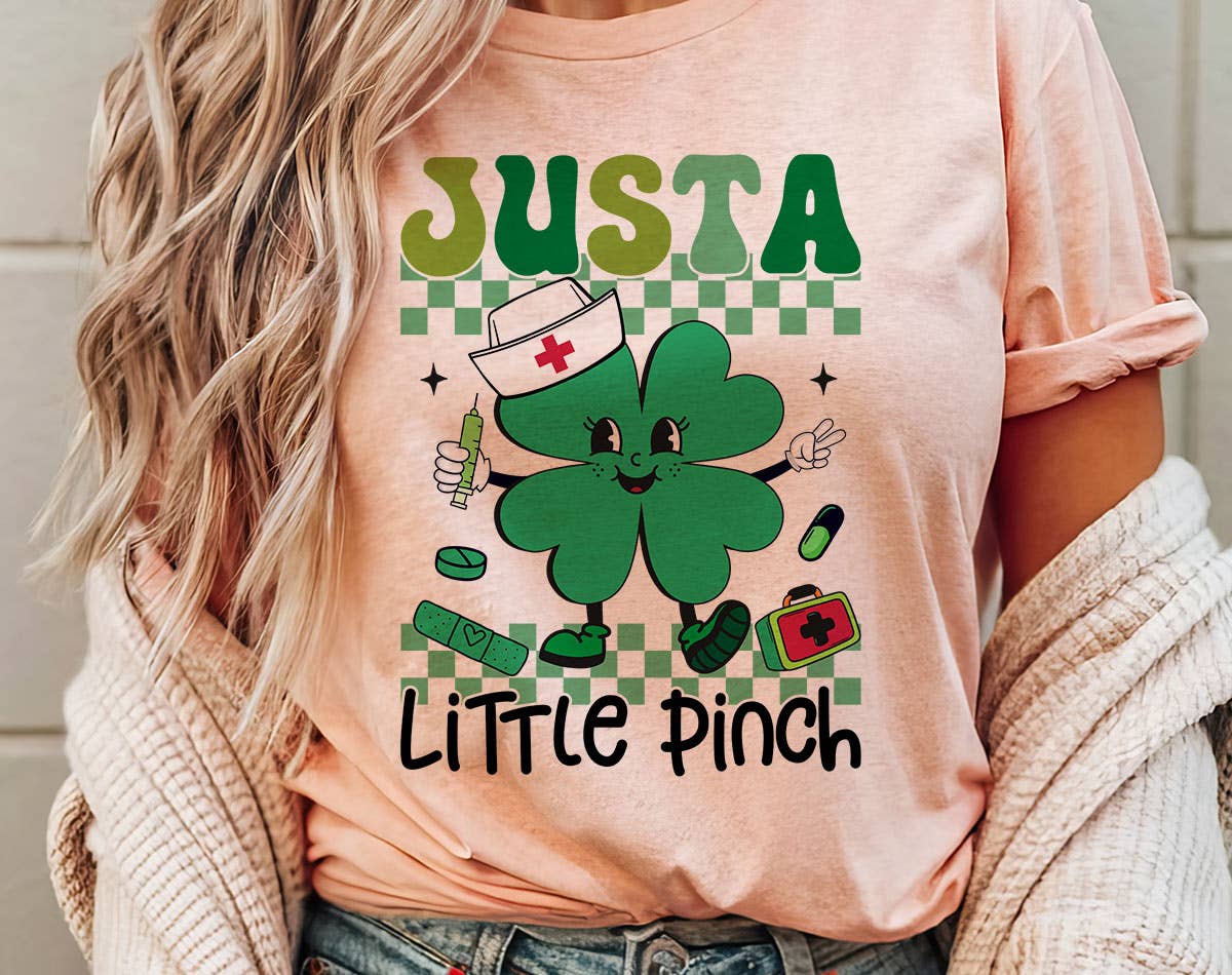 Just A Little Pinch - Funny St Patrick's Day T-Shirt
