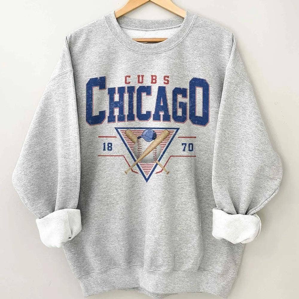 Vintage Chicago Baseball Crewneck Sweatshirt