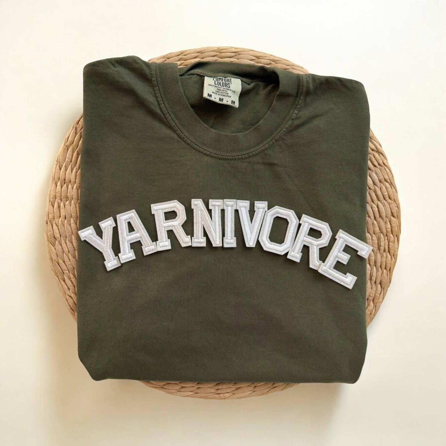 Yarnivore Comfort Colors Short Sleeve Shirt, Knitting Lovers