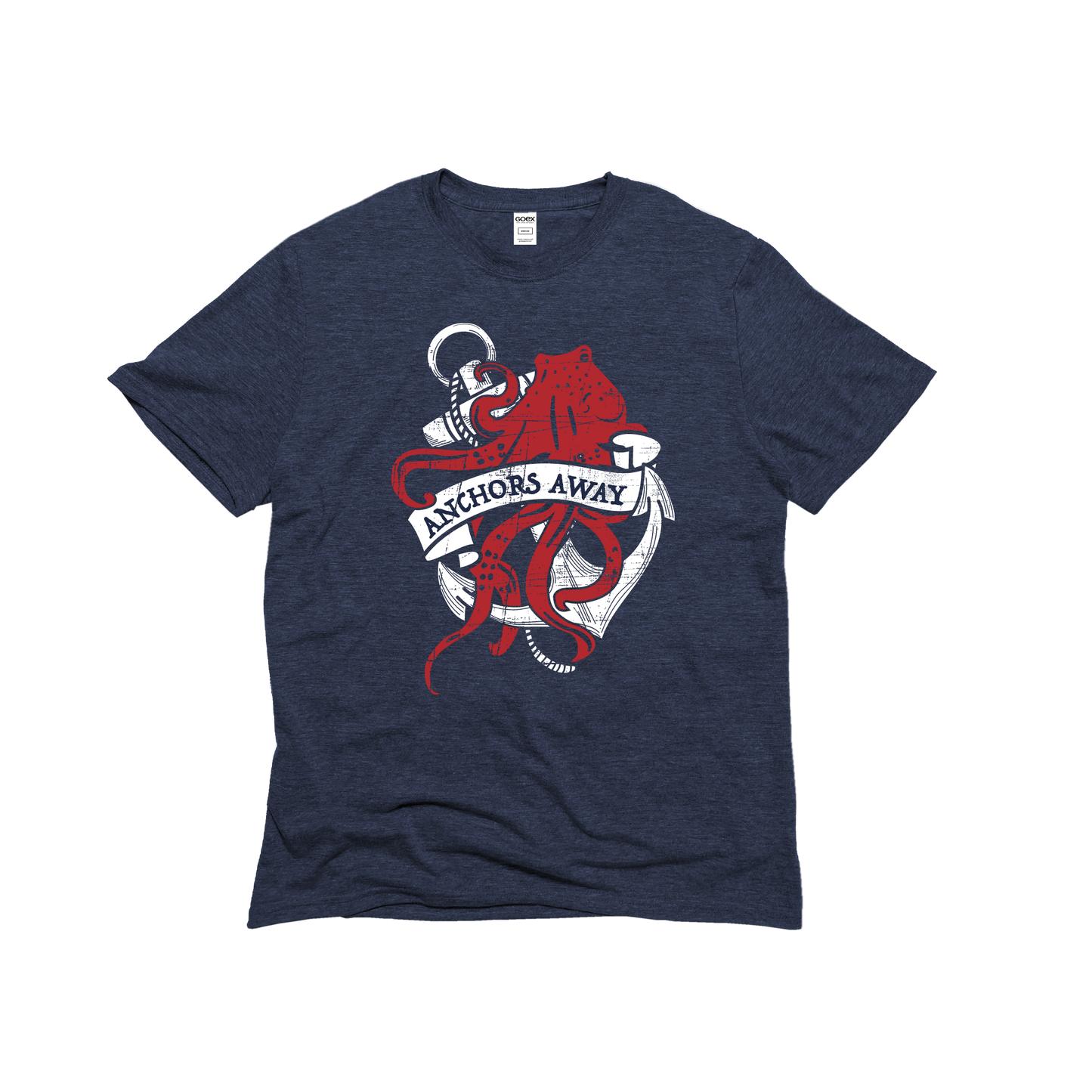 Anchor Octopus Graphic Tee Unisex- 12pk