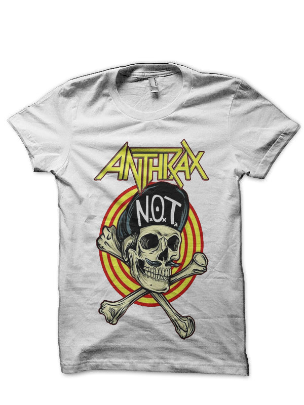 Anthrax White T-Shirt