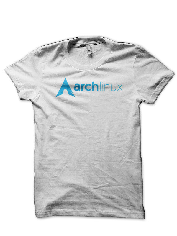 Arch Linux White T-Shirt