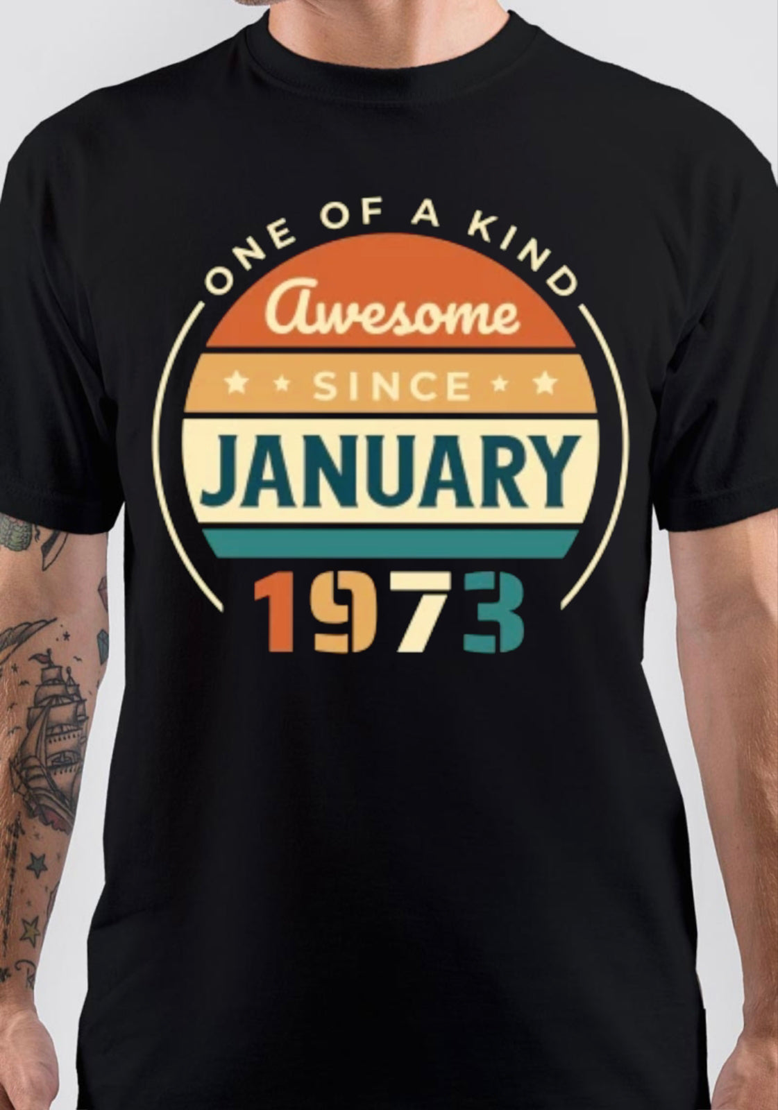 Awesome Since January 1973 T-Shirt