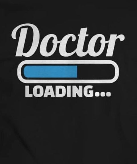 Doctor Loading Black T-Shirt
