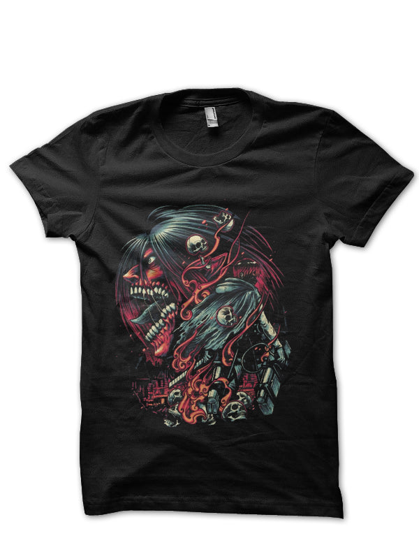 Break the walls down Black T-Shirt