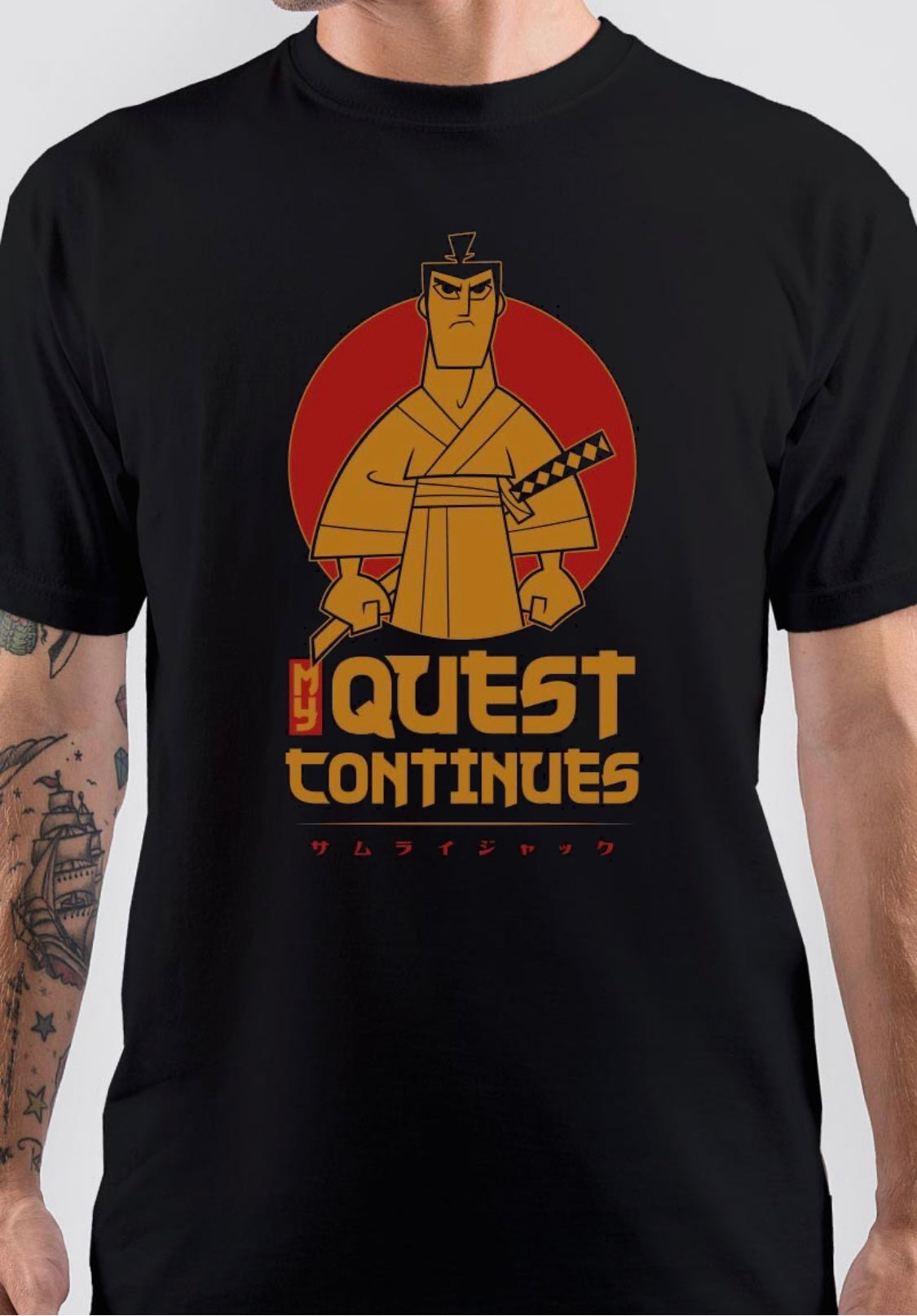 Samurai Jack Quest Continues T-Shirt