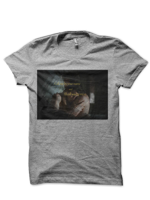 Call Me By Your Name Circle Design T-Shirt