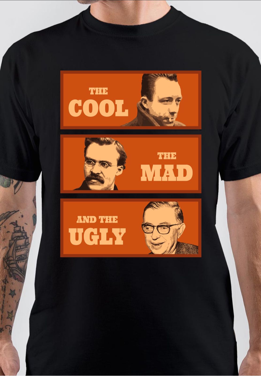 Camus Nietzsche Sartre Classic T-Shirt