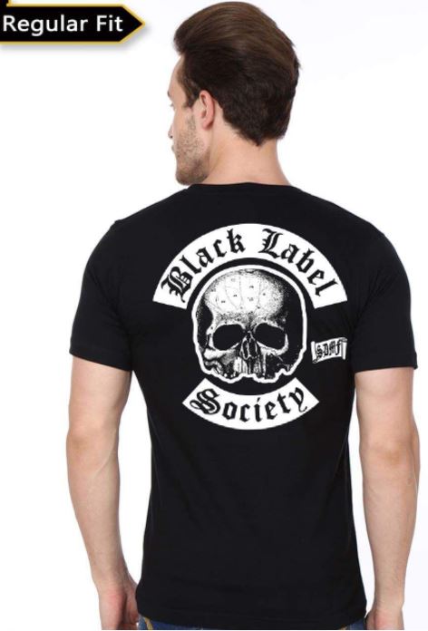 Black Label Society Half Sleeve Black T-Shirt