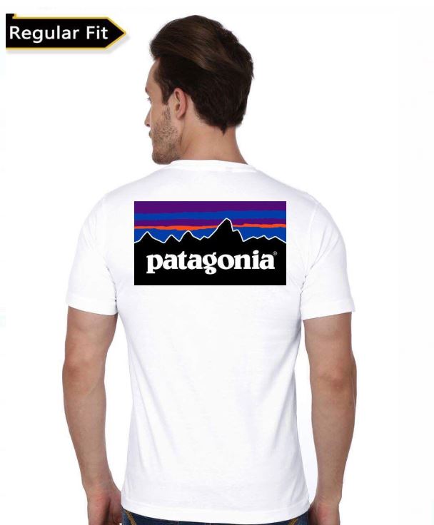 Patagonia White Half Sleeve T-Shirt