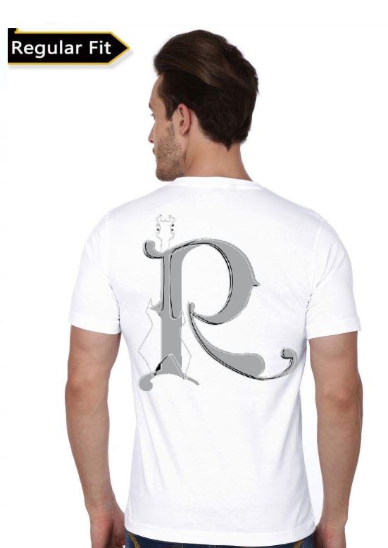 BC Rich Guitars Half Sleeve White T-Shirt