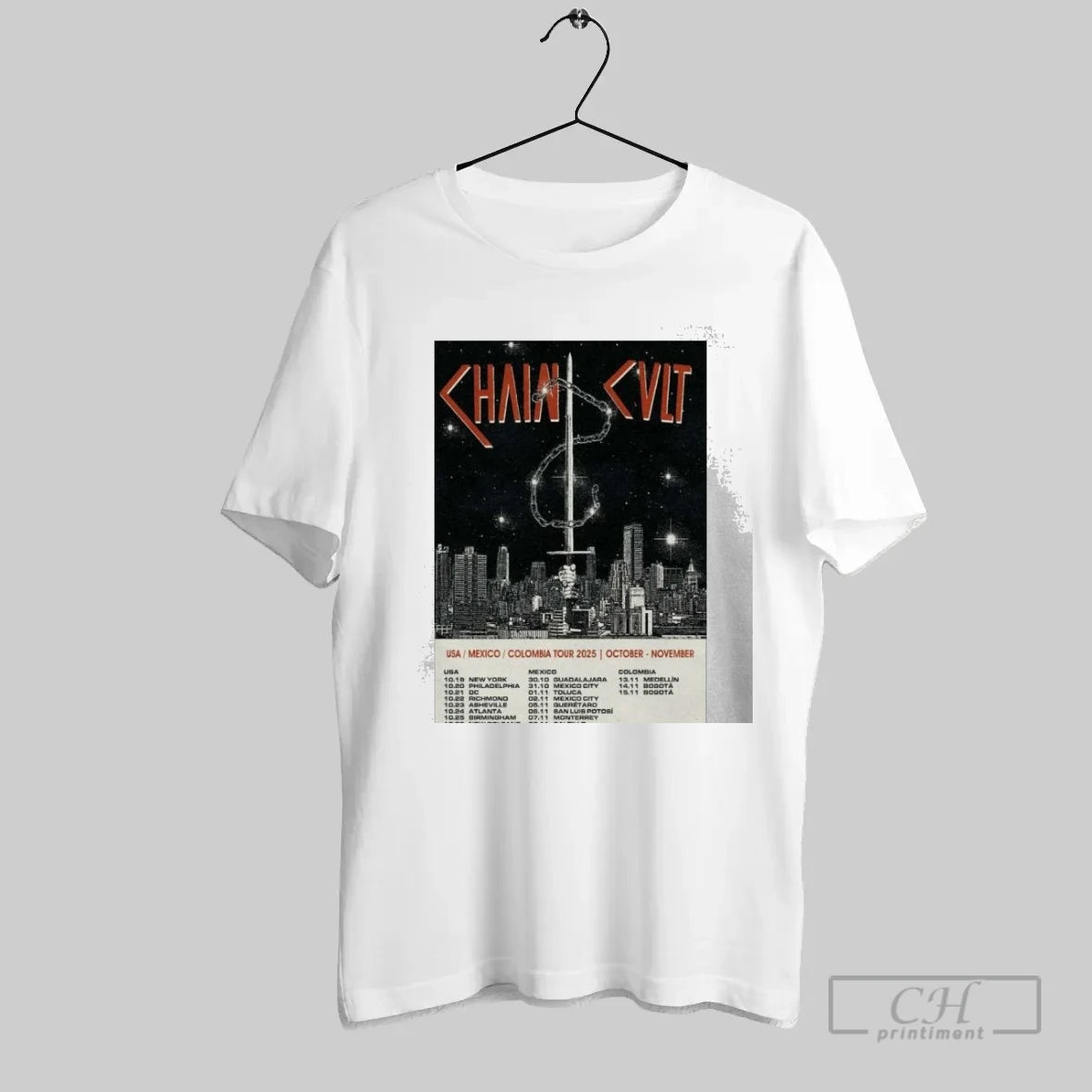 Chain Cult Mexico Colombia Oct Nov 2025