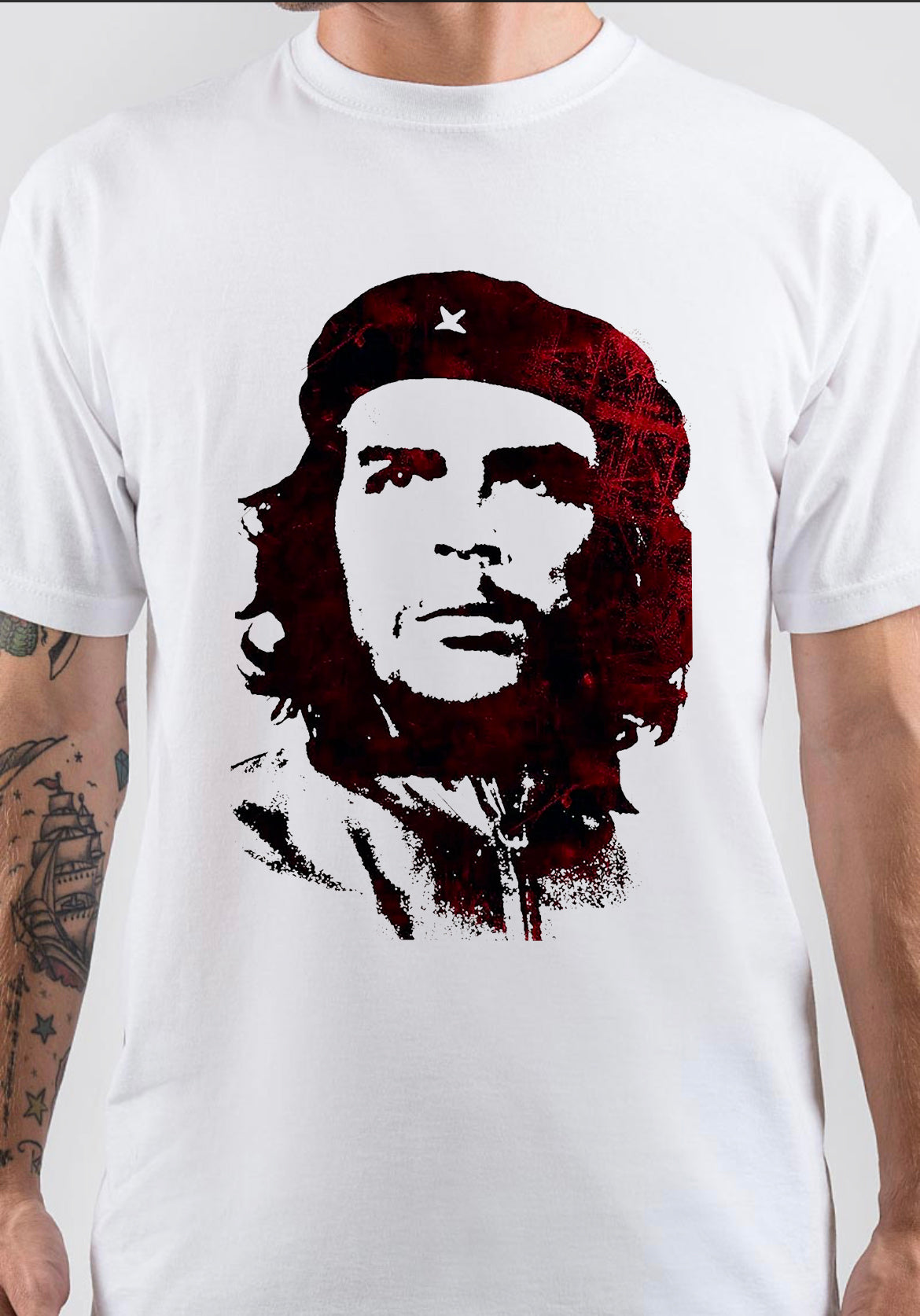 Che Guevara White T Shirt