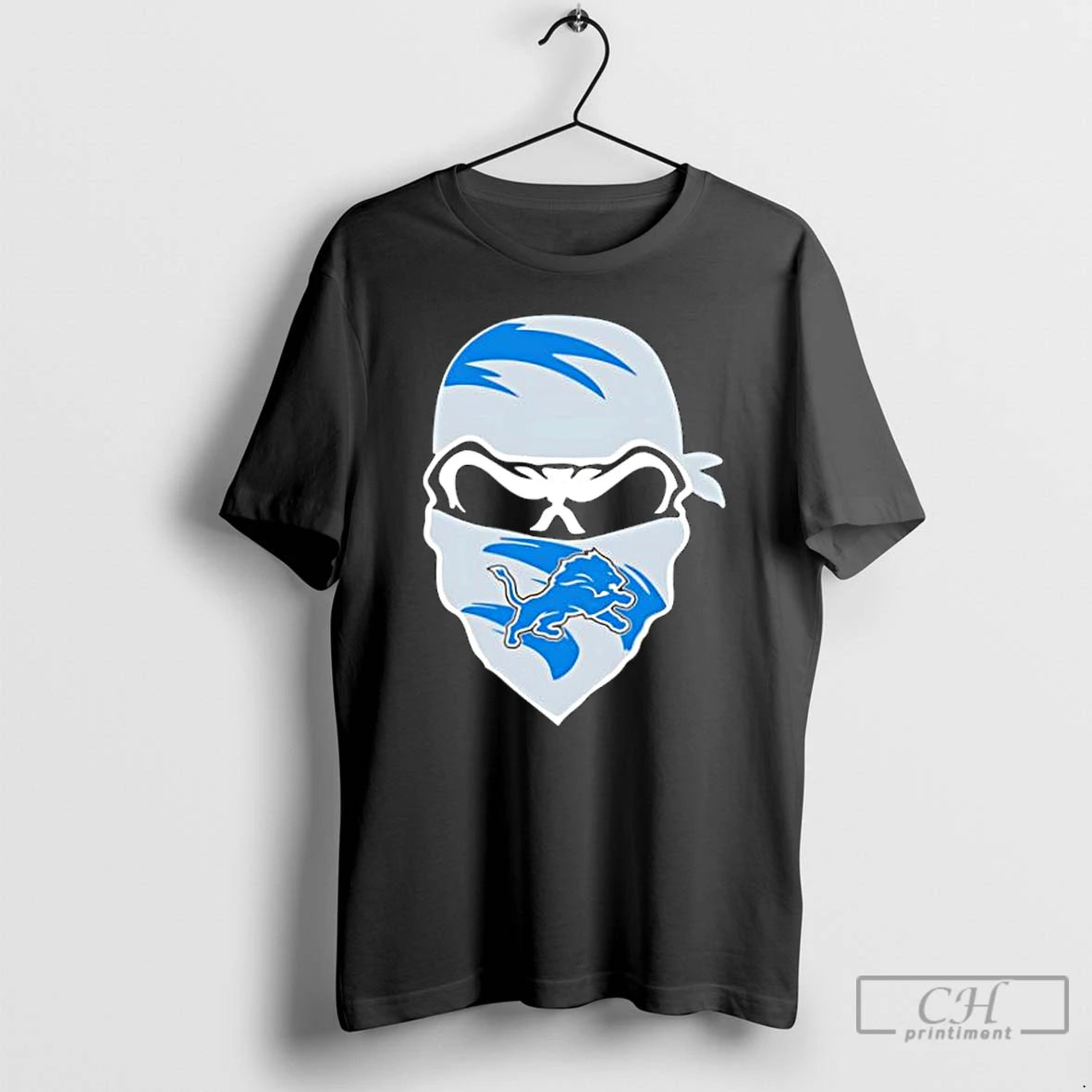 Classic Bandana Man Detroit Lions Stylish