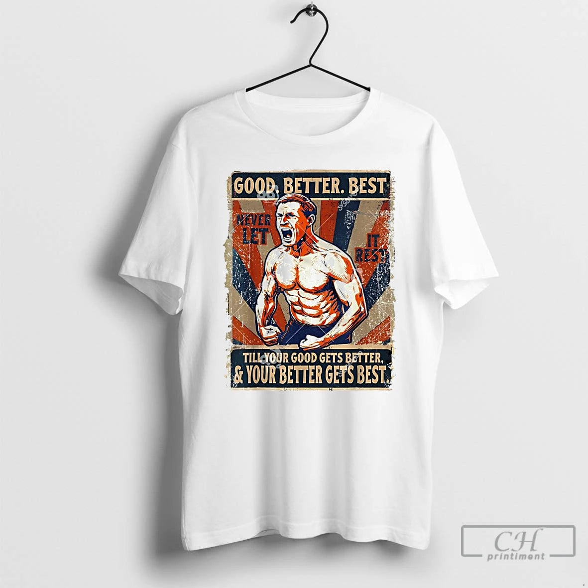 Classic Ben Johnson Shirtless Never Let It Rest Til Your Good Gets Better Best