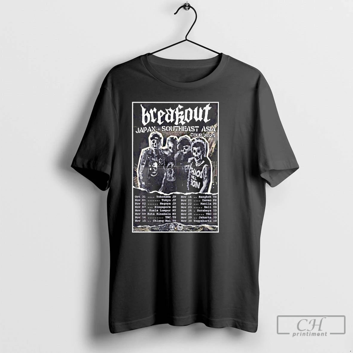 Classic Breakout Japan Southeast Asia Tour 2025 T Shirts